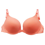 6 colors Fashion Women Sexy Lingerie Front Closure Lace Push Up Bra