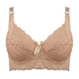 2019 spring & summer thin plus size bralette New lace bras for Women Underwear lingerie deep V sexy bra Big Plus Size brassiere